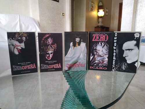 Renato zero vhs videocassette - renato,